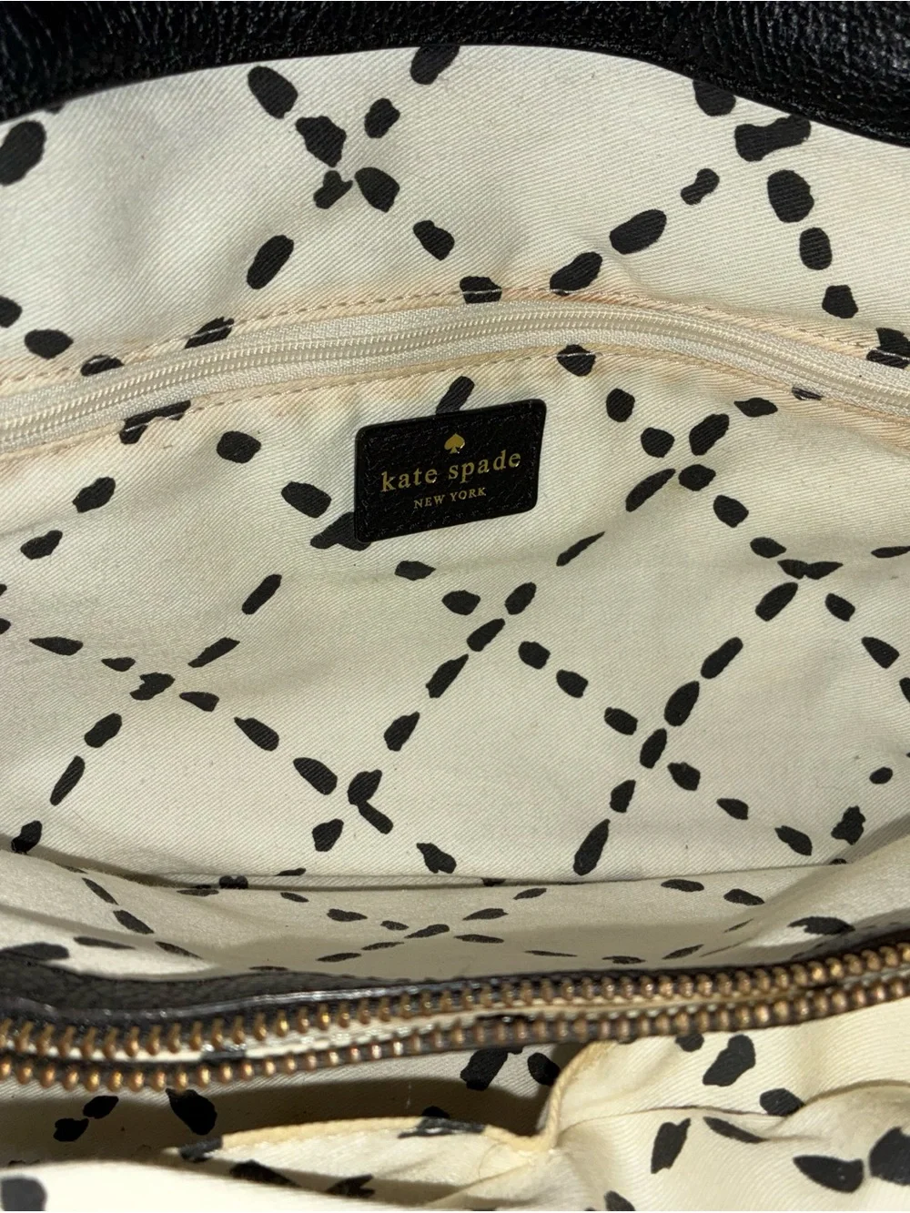 kate spade pebbled leather